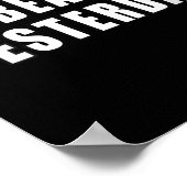 Womens Beat Yesterday Motivational Quotes V-neck Poster (Hoek)