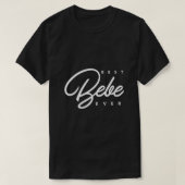 Womens Bebe Shirt Gift Best Bebe Ever VNeck (Design voorkant)