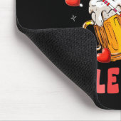 Women's Beer Is My Valentine Hearts Matching Drink Muismat (Hoek)