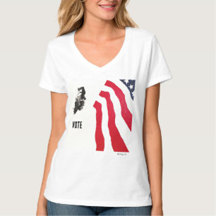 Women's Bella Canvas Jersey V-Neck T-Shirt