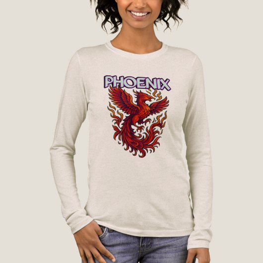 Women's Bella+Canvas Tri-blend Long Sleeve Shirt, Tri-Blend Shirt (Voorkant)