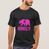 Womens Berkeley California Republic Beer Distress T-shirt (Voorkant)