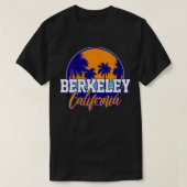 Womens Berkeley California VNeck T-shirt (Design voorkant)