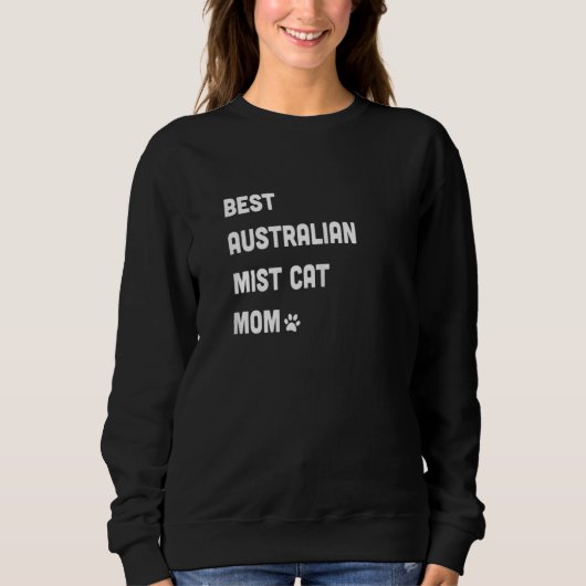 Womens Best Australian Mist Cat Mam Trui (Voorkant)