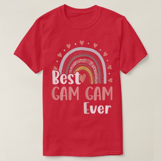 Womens Best Gam Ever Moederdag Ma Grandma H T-shirt (Design voorkant)