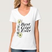 Womens Best Gigi Ever | Grootmoeder Gift T-shirt (Voorkant)