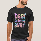 Womens Best Grammy Ever Moederdag T-shirt (Voorkant)