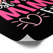 Womens Best Mimi Ever Leopard Rainbow New Grandma Poster (Hoek)