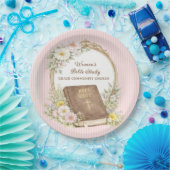 Women's Bible Study | Spring Flowers Papieren Bordje (Feest)