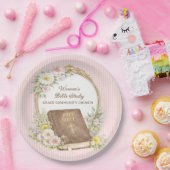 Women's Bible Study | Spring Flowers Papieren Bordje (Feest)