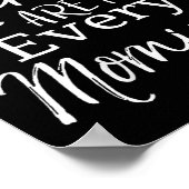 Womens Bible Verse Quote Gift His Mercies Are New Poster (Hoek)