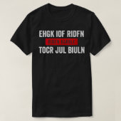 Womens Biden Babble Tshirt Ehgk Iof Ridfn Tocr Jul (Design voorkant)