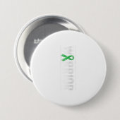 Womens Bile Duct Cancer Warrior Gallbladder Awa Ronde Button 7,6 Cm (Voorkant /achterkant)