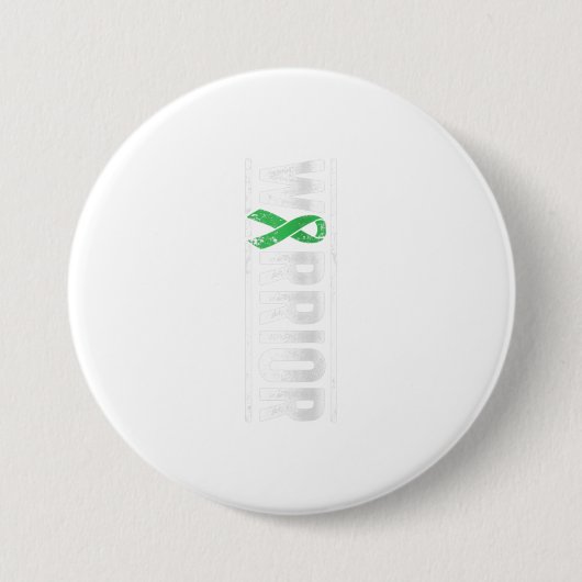 Womens Bile Duct Cancer Warrior Gallbladder Awa Ronde Button 7,6 Cm (Voorkant)