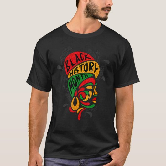 Women's Black History Month Proud African Pride Bl T-shirt (Voorkant)