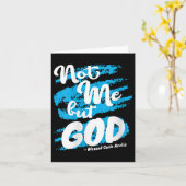 Womens Blessed Carlo Acutis Prayer Not Me Catholic Kaart (Gele Bloem)