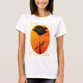 Womens Blue Roos Basic T-Shirt