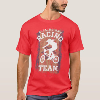Womens BMX Bike Israel Flag Biking Cycling Racing T-shirt