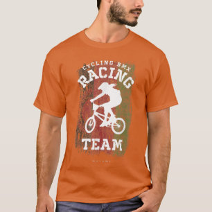 Womens BMX Bike Malawi Flag Biking Racing T-shirt