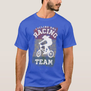 Womens BMX Bike Mexico Flag Biking Cycling Racing T-shirt