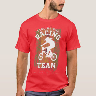 Womens BMX Bike Sao Tomé & Principe Flag Biking Cy T-shirt