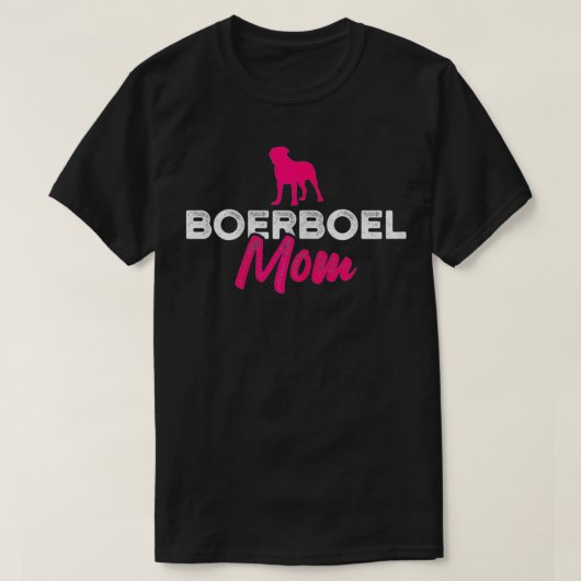 Womens Boerboel mama T-shirt (Design voorkant)