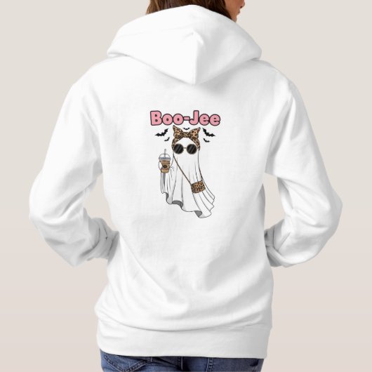 Womens Boo-Jee Halloween  Hoodie (Achterkant)