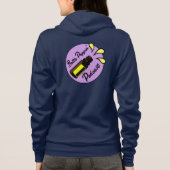 Womens Bottle Poppin' Podcast hoodie (Achterkant)