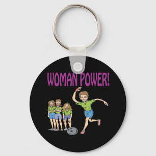 Womens Bowling Team Sleutelhanger