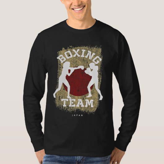 Womens Boxing Japan Combat Sports Fighter Boxing T-shirt (Voorkant)