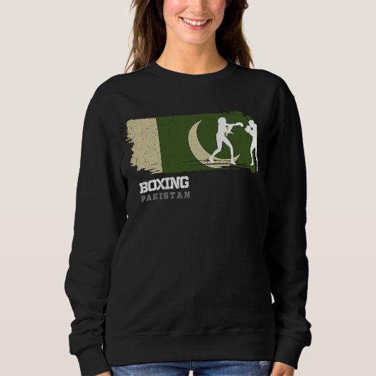 Womens Boxing Pakistan Combat Sports Fighter Boxin Trui (Voorkant)