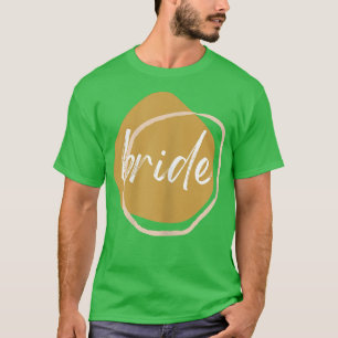 Womens BRIDE Matching TEAM BRIDE voor trouwgedeelt T-shirt
