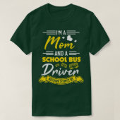 Womens Bus Driver Shirt Funny Mam School B (Design voorkant)
