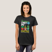 Womens   Cactus Plant   T-shirt (Voorkant volledig)