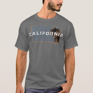 Womens California Summer Surf Beach  Sunset T-shirt