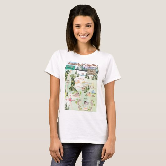 Women's Camp Map shirt (Voorkant volledig)