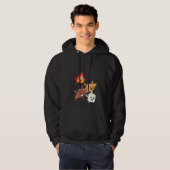 Womens Campfire Chasing Smores'mores Camping Hoodie (Voorkant volledig)