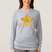 Women's Canada Shirt Team Canada Souvenir Shirten (Voorkant)