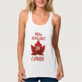 Womens Canada Shirten Funny Canada Souvenir Topjes Tanktop (Voorkant)