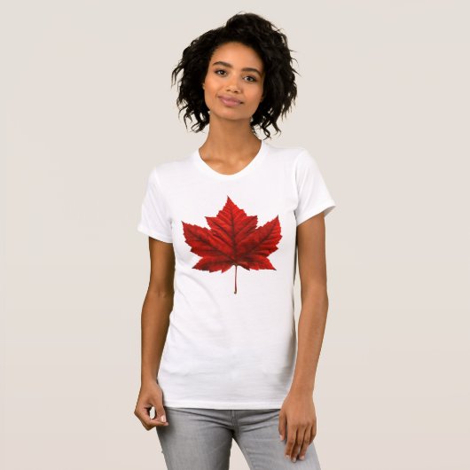 Women's Canada Tanktop Personalized Canada Shirt (Voorkant volledig)