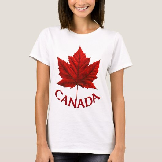 Women's Canada Tanktop Personalized Canada Shirt (Voorkant)