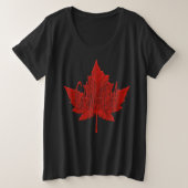 Women's Canada Tanktop Personalized Canada Shirt (Design voorkant)