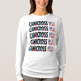 Women's Canicross USA Crew Longsleeve T-shirt