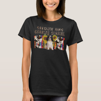 Womens Cavalier King Charles Spaniel Mam T-shirt