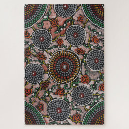 Womens Ceremony en Body Paint Jigzaag Puzzle Legpuzzel