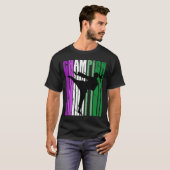 Womens Champion Karate Birthday Martial Teen Green T-shirt (Voorkant volledig)