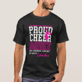 Womens Cheerlead T Shirt Proud Cheer Tunt T-shirt (Voorkant)