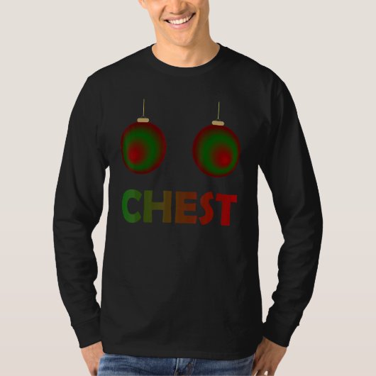 Womens Chest Nuts Chestnuts Christmas Matching Cou T-shirt (Voorkant)
