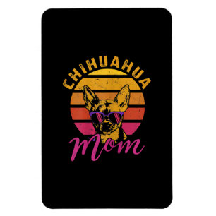 Womens Chihuahua mama Funny Chihuahua Owner Dog Lu Magneet