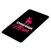 Womens Chihuahua Mama Magneet (Linkerzijde)